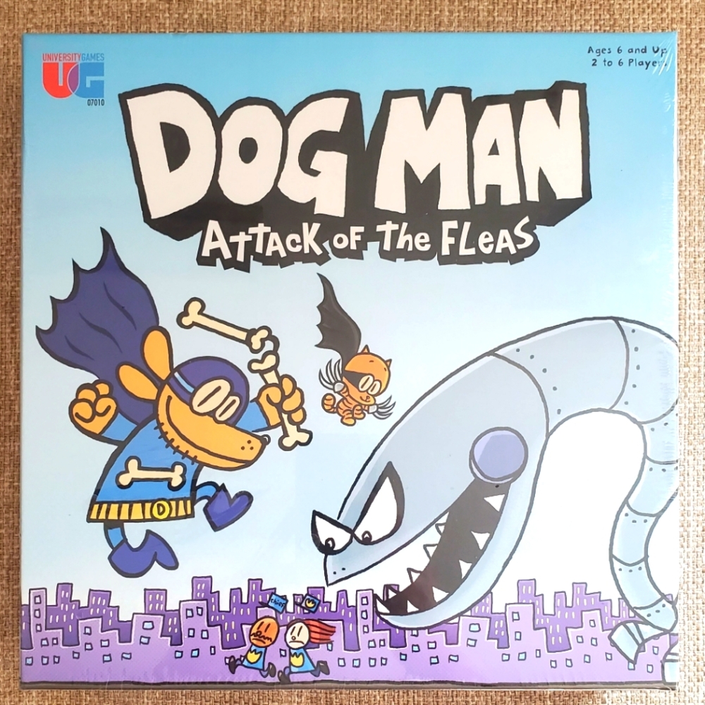 Dog Man Attack of the Fleas Game!
